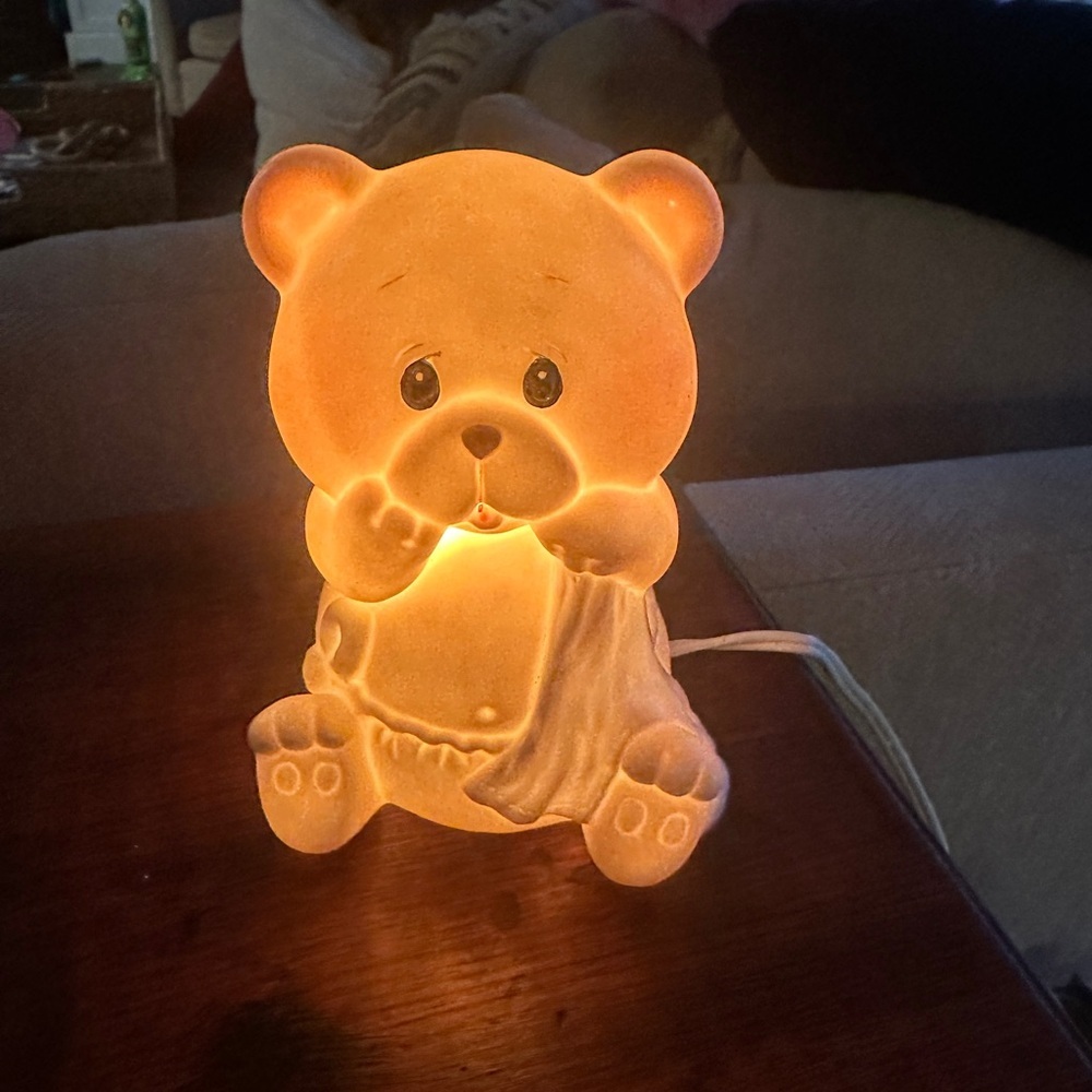 Enesco Blue Sleepy Bear Night Light - Picture 2 of 4